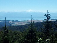 Aussicht auf den Mont Blanc