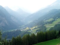 Blick nach Heiligenblut/Grossglockner