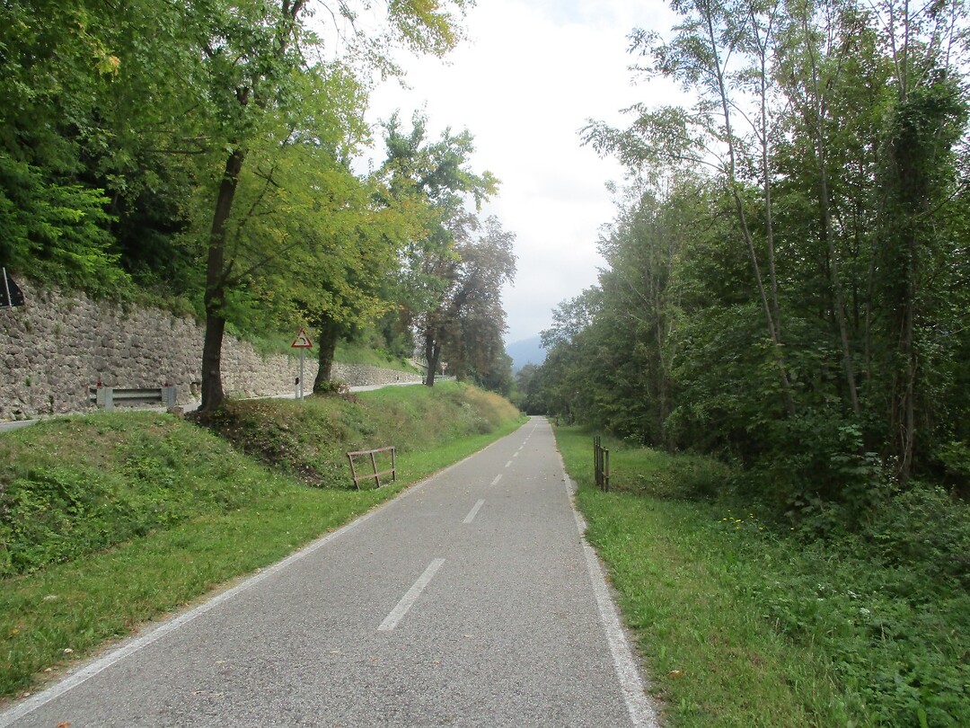 wieder auf dem Alpe Adria Radweg (Richtung Villach)