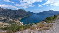 Blick auf die Bucht von Kotor