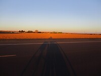 Fahrt von Hatch nach Elephant Butte State Park