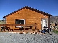 Game Room auf dem Camping als Windschutz