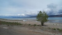 Nach 80km im Regen endlich wieder Sonnenschein