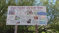 Infotafel des Scenic Byways