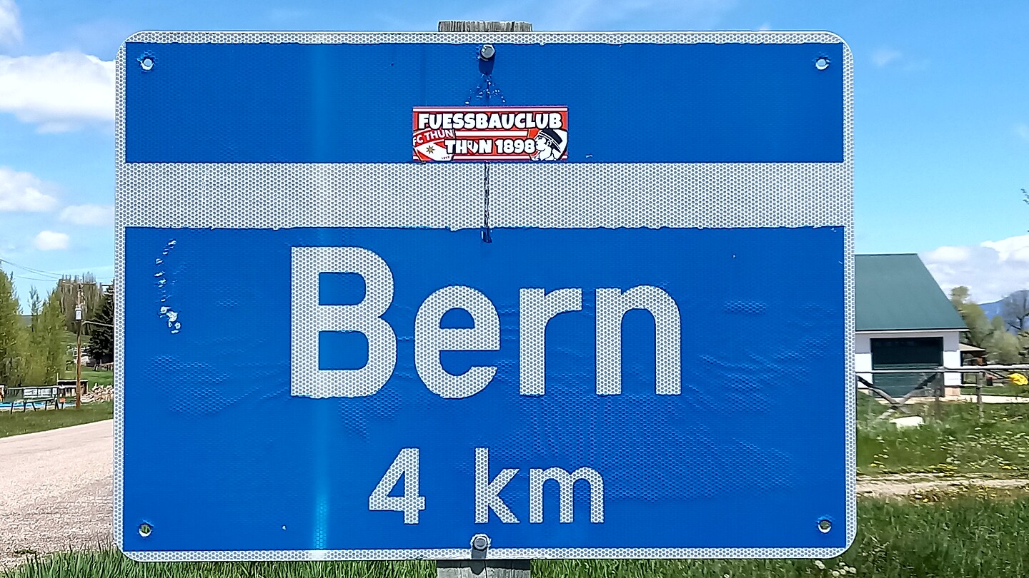 Mit dem FC Thun Kleber