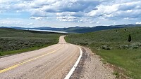 Blick auf Blackfeet Reservoir