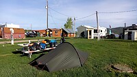 Camping beim Reservoir