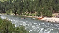 Event auf dem South Fork Payette River