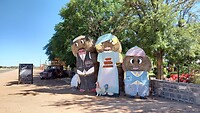 Eingang Camping/Hotel