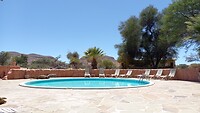 Planen am Pool