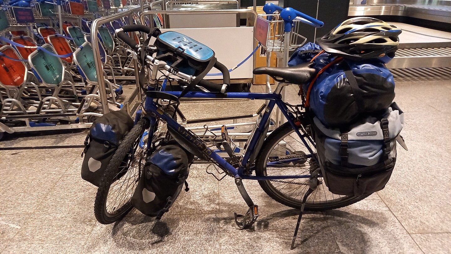 Alles ganz und bereit für die Zugsfahrt