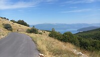 Abfahrt zum Prespasee