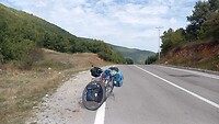 Passhöhe erreicht. 1140 m.ü.M.