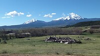 The Spanish Peaks am Morgen