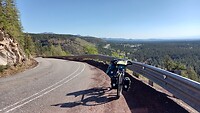 Blick zurück nach Las Alamos