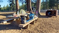 Letztes Camp Boca Reservoir