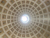 plafond van de Basilica di St. Maria degli Agneli