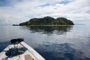 vrije dag naar een onbewoond eiland