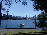 Uitzicht vanuit Wattlebay Park op Sydney Centrum