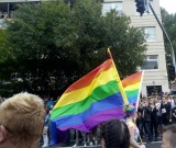 Beetje brave gay parade vergeleken met Amsterdam