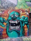 Close up street art