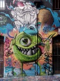 Close up street art