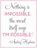 I'm possible
