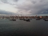Uitzicht op CBD skyline vanuit st Kilda