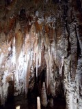 Stalagtieten in de Jillabenan Cave, Yarrangobilly Caves