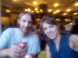 Taco's and beers with Felix
