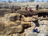 Comooweal Caves met Ben, Rhett, Zac en Kyle