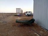 Stock camp: mijn swag op een stretcher