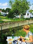 Ooievaars vlak bij je camper