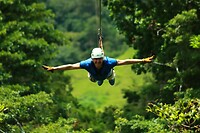 Superman zipline