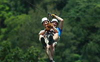 Extreme zipline