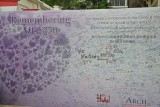 Ter nagedachtenis aan de vliegramp van de MH370