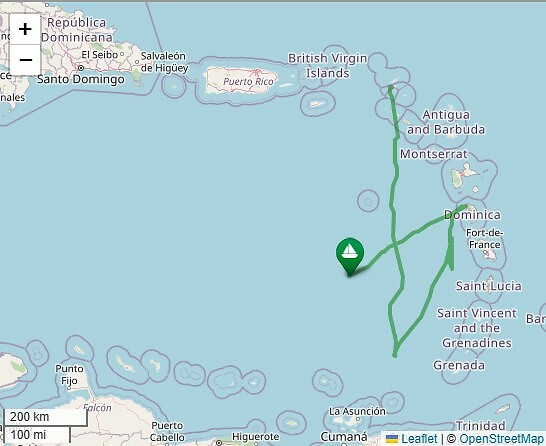 Onderweg naar Curacao