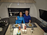 Gezellig in de caravan