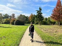 Kim in de zon