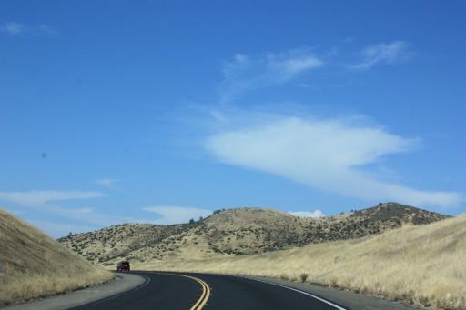 Onderweg van SF naar Yosemite