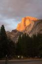 Avond in Yosemite NP