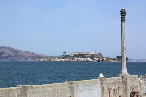 Uitzicht op Alcatraz