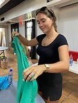 A kleding vouwen
