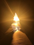 Whahariki beach sunset