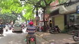 scooteren door Hanoi