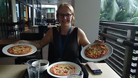 Pizza goochelaar