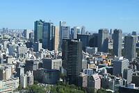 Uitzicht vanuit Tokyo tower