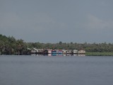 Nzulezo, dorp op palen.