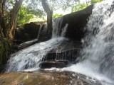 Kintampo falls: eerste verdiep.