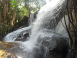 Kintampo falls: eerste verdiep.